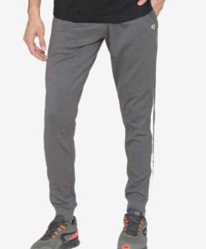 Men Grey Solid Joggers