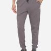 Men Grey Solid Joggers