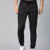 Men Black Solid Slim Fit Joggers