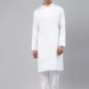 Men White Chikankari Kurta