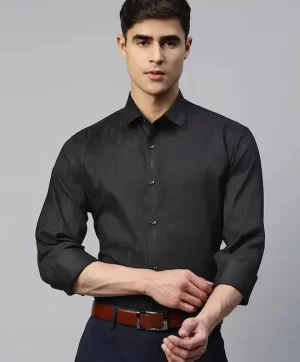 Men Smart Solid Regular Fit Formal Shirt