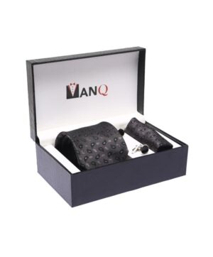 Men Grey Printed Accessory Gift Set