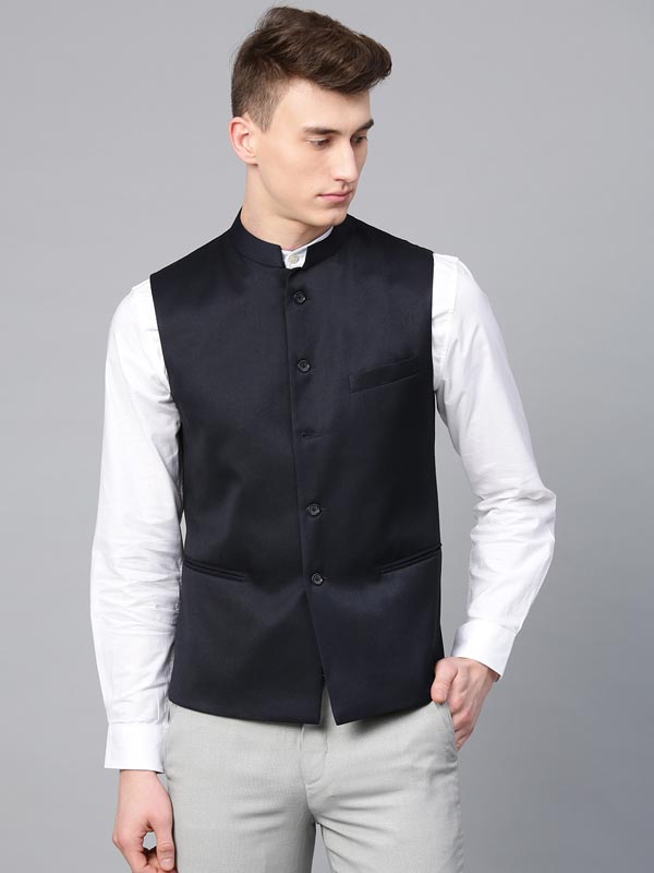 Buy New Designer Handmade Black Kurta Payjama With Nehru Jacket for Men for  Wedding Party Reception and Events Online in India - Etsy