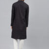 Men Navy Blue Striped Regular Kurta with Pyjamas