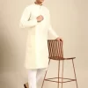 Men Striped Regular Kurta with Pyjamas