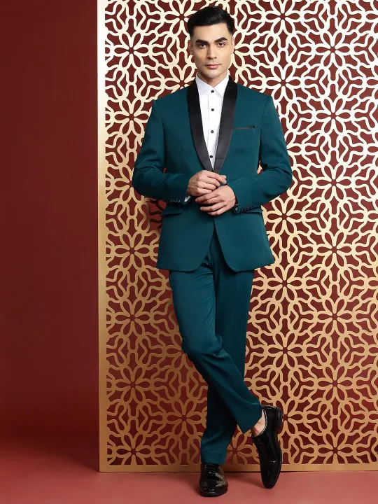 Men Slim Fit Tuxedo Suit